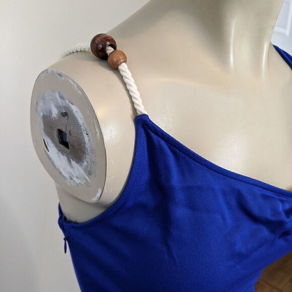 𝅺🆕 & Other stories royal blue nautical midi length dress - Picture 6 of 13